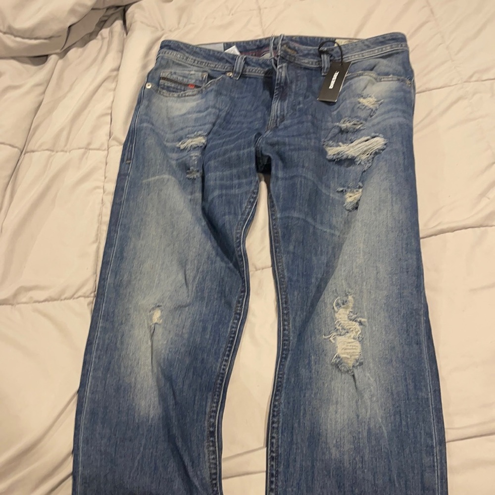 Diesel Jean 34 waist x 32 slim skinny fit Thommer C New With Tags